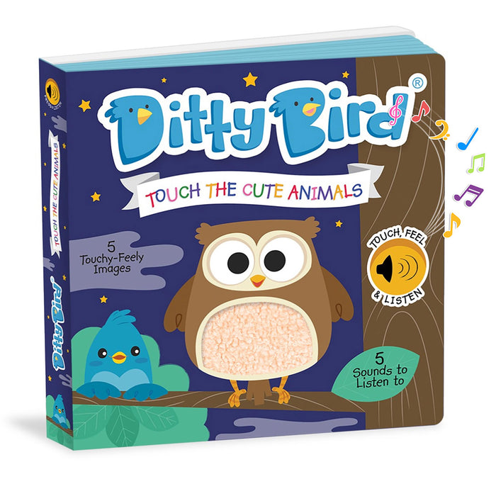Ditty Bird Sound Book -Touch the Cute Animals