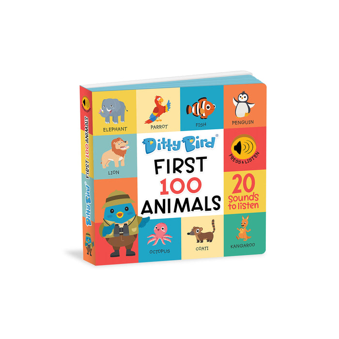 Ditty Bird Sound Book -First 100 Animals