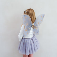 New starry night wings - grey