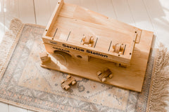 Solid Wooden Service Station