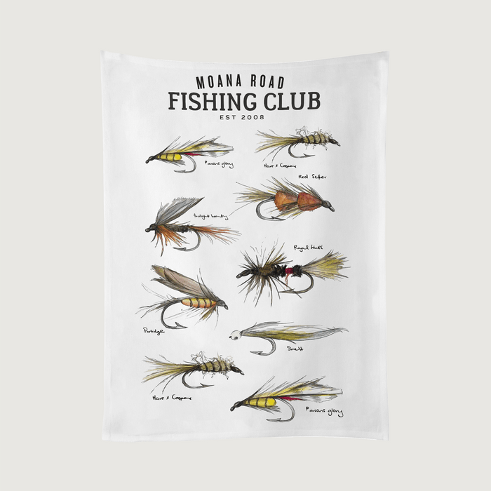 Fly Fishing Tea Towel