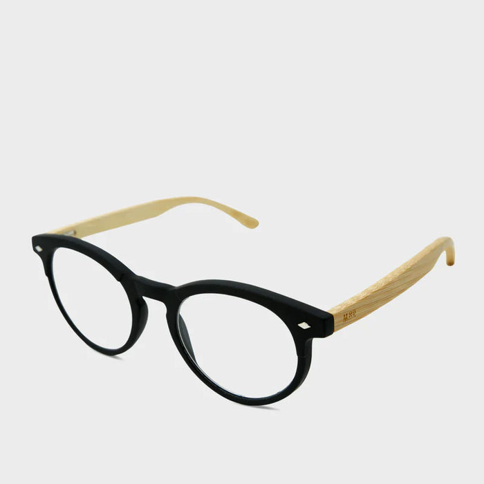 Moana Road Reading Glasses - Round Black