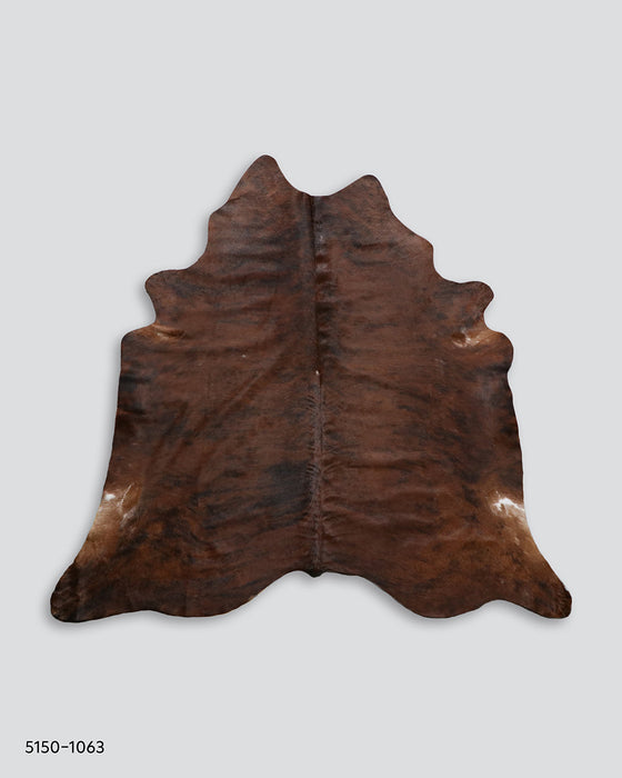 Mancha Cowhide Dark Brown