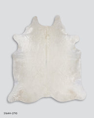 Plano Cowhide White