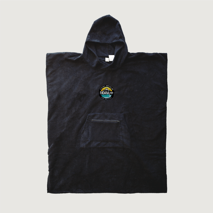 Adventure Towel Hoodie - Black
