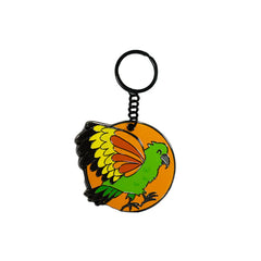 NZ Bird Enamel Keyring