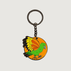 Enamel Keyring Kea