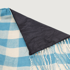 Picnic Blanket - Blue Check