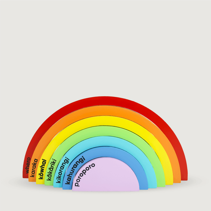 Te Reo Rainbow Blocks