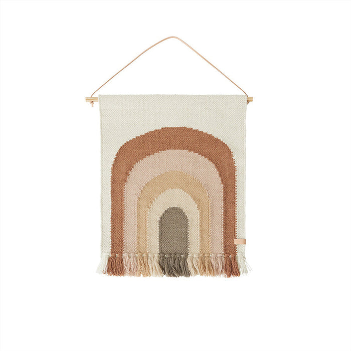 OYOY Follow the Rainbow Mini Wall Rug | Choko Shades