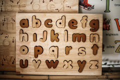 Natural Lowercase Letter Puzzle