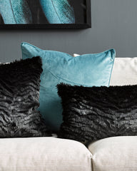 Black Tiger Oblong Cushion