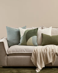Ellis Olive Cushion