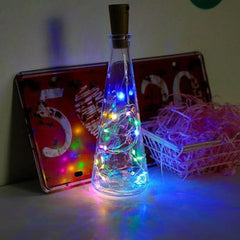 Bulk buy x12pcs Bottle Stopper with 20 Colorful Lights 2M