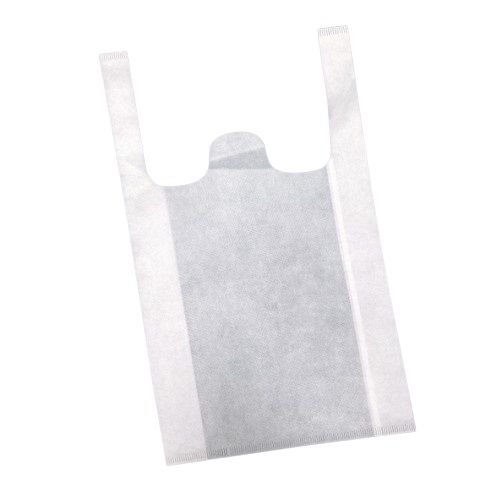 Bulk Buy Ecobag Non-Woven Shopping Bag 60x40x12cm White Pack of 100