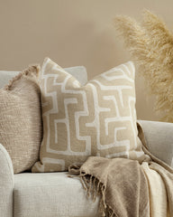 Luxor Ivory/Ecru Cushion