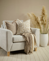 Luxor Ivory/Ecru Cushion