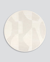 Marceau Ivory Round Floor Rug