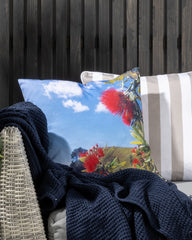 Motuora Pohutukawa Cushion