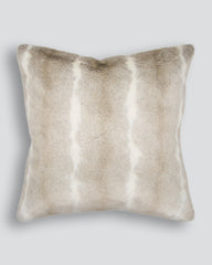 Silver Rabbit Euro Cushion
