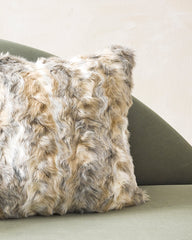 Vintage Squirrel Grey Square Cushion