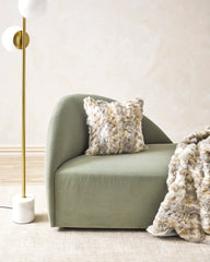 Vintage Squirrel Grey Square Cushion