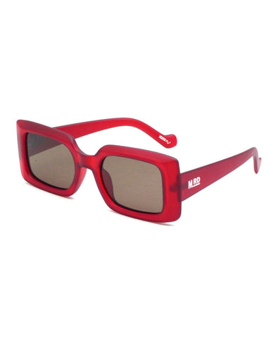 The Lulus Sunglasses Red Transparent