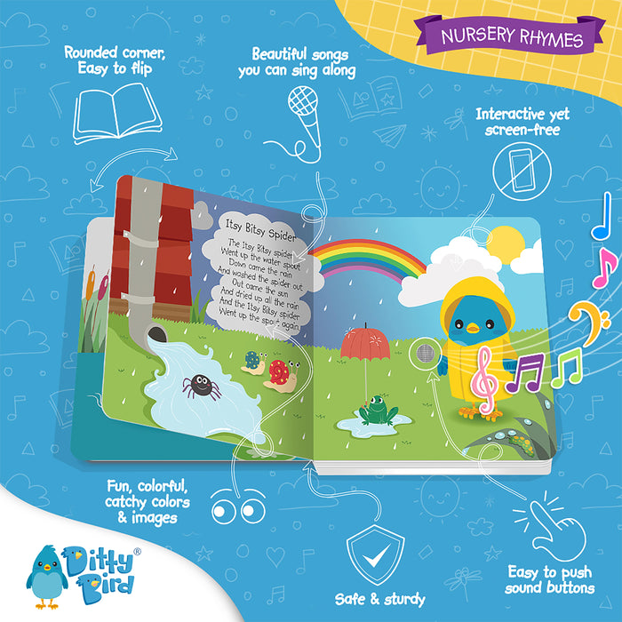 Ditty Bird Sound Book - Nursery Rhyme