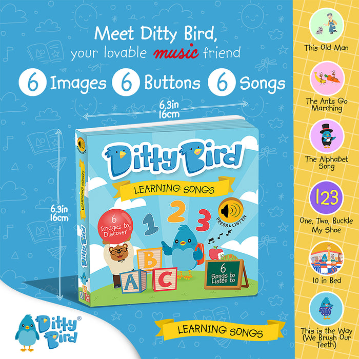 Ditty Bird Sound Book - Learning Songs