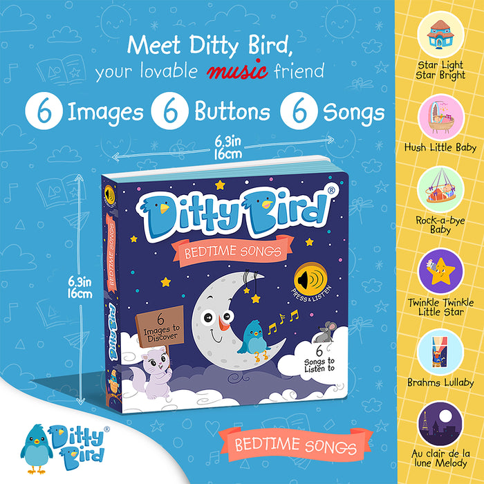 Ditty Bird Sound Book - Bedtime Songs