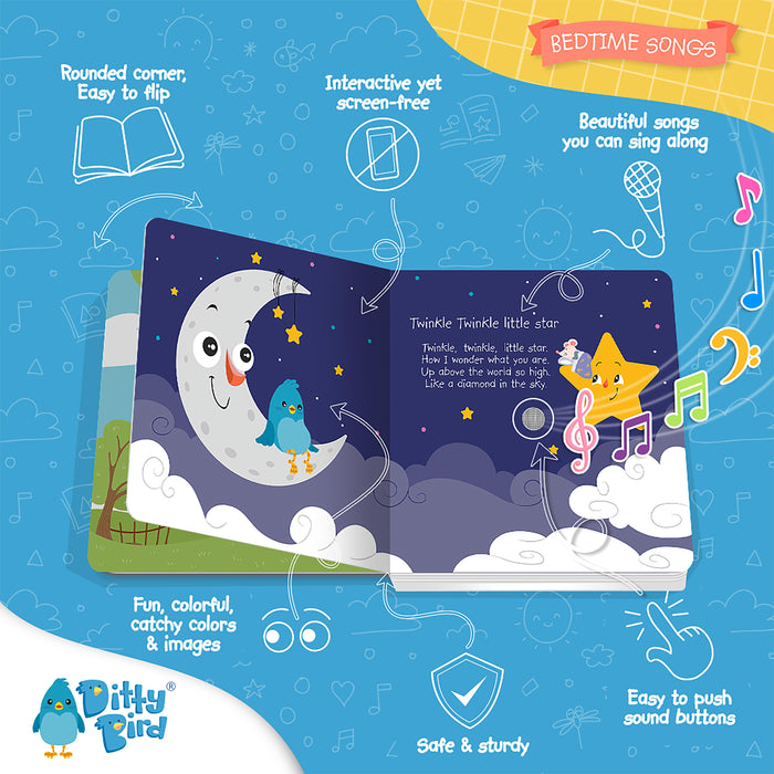 Ditty Bird Sound Book - Bedtime Songs