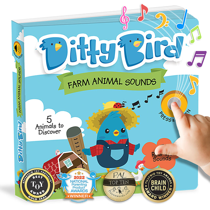 Ditty Bird Sound Book - Farm Animals