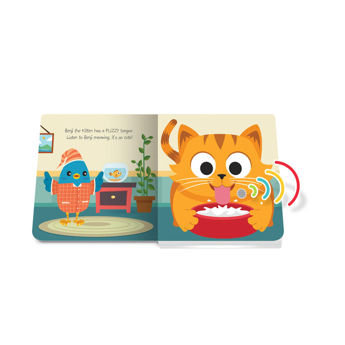 Ditty Bird Sound Book -Touch the Cute Animals