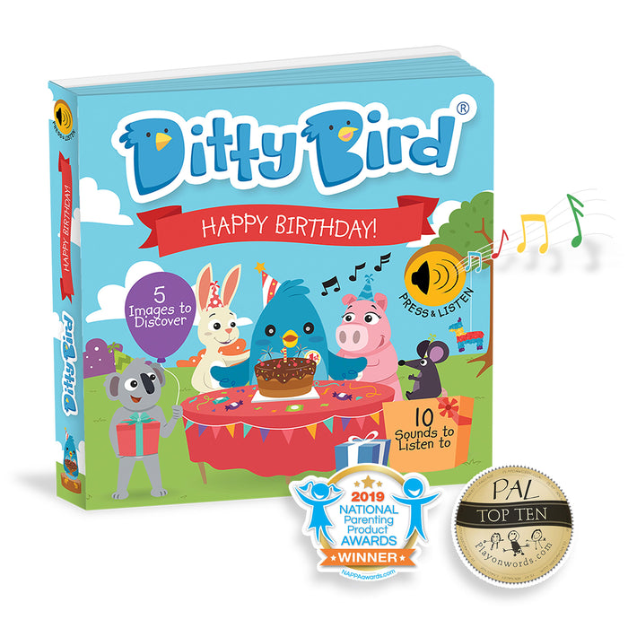Ditty Bird Sound Book - Happy Birthday