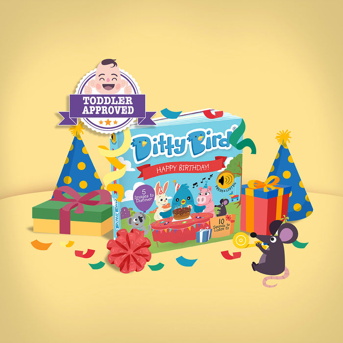 Ditty Bird Sound Book - Happy Birthday