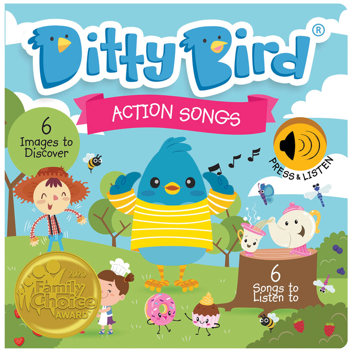 Ditty Bird Sound Book - Action Songs