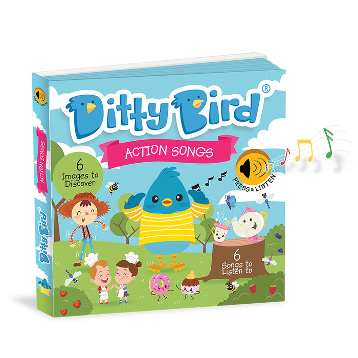 Ditty Bird Sound Book - Action Songs