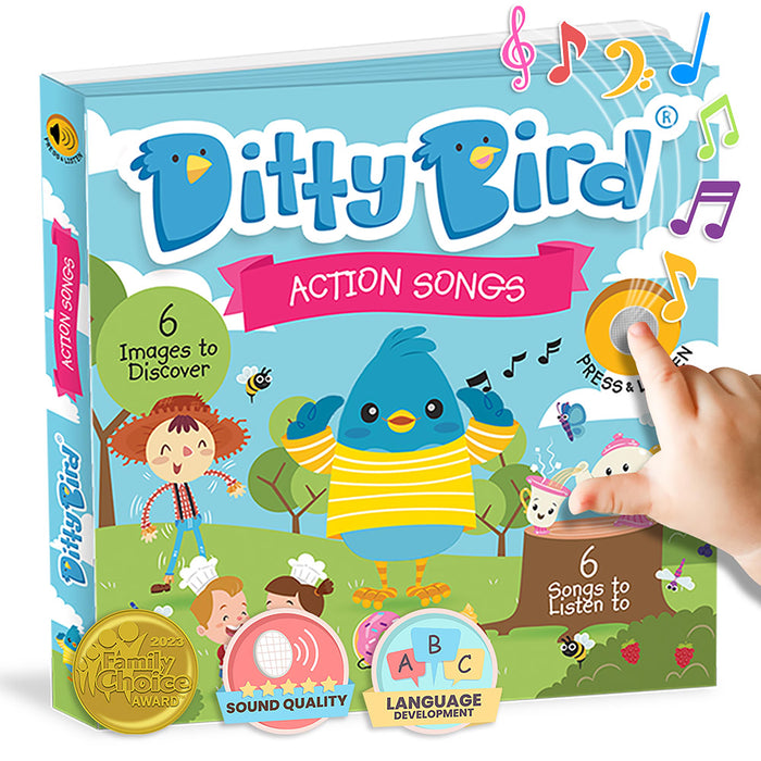 Ditty Bird Sound Book - Action Songs