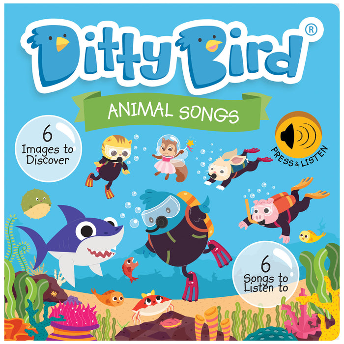Ditty Bird Sound Book - Animal Songs