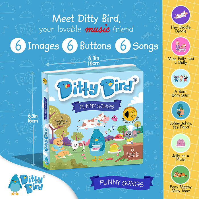Ditty Bird Sound Book - Funny Songs