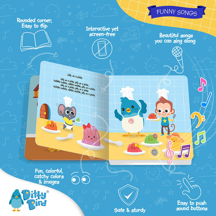 Ditty Bird Sound Book - Funny Songs