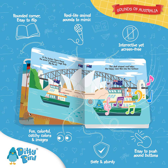 Ditty Bird Sound Book - Sounds of Australia
