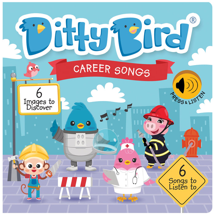 Ditty Bird Sound Book - When I Grow Up Songs