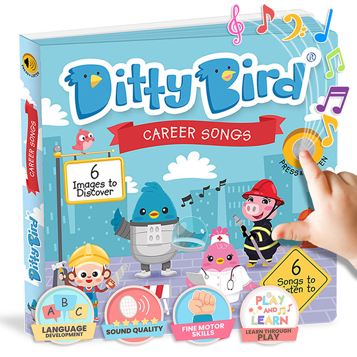 Ditty Bird Sound Book - When I Grow Up Songs