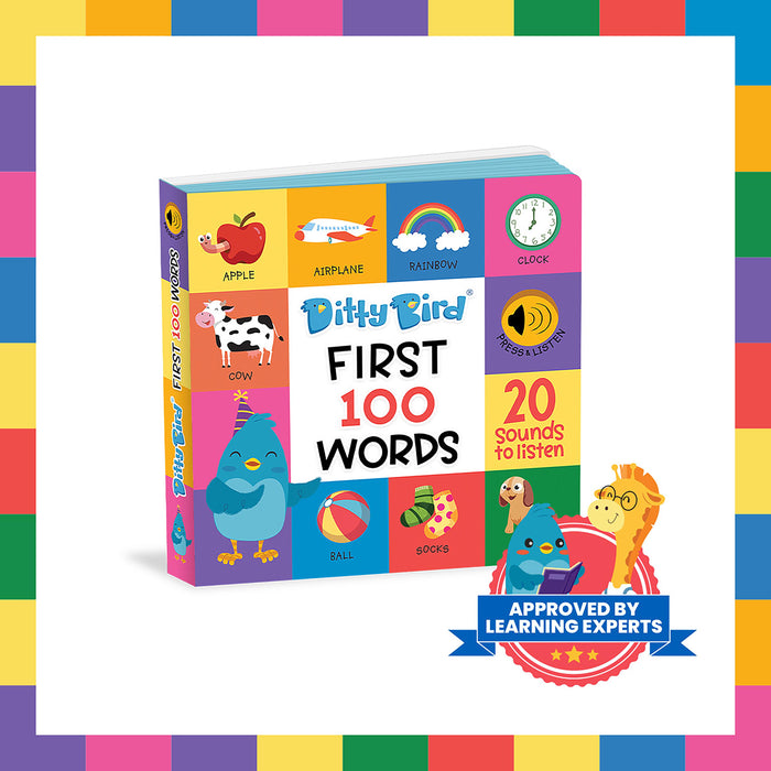 Ditty Bird Sound Book - First 100 Words