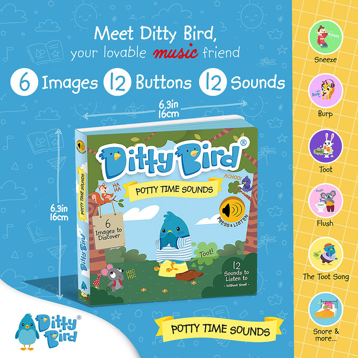 Ditty Bird Sound Book - Funny Body Sounds