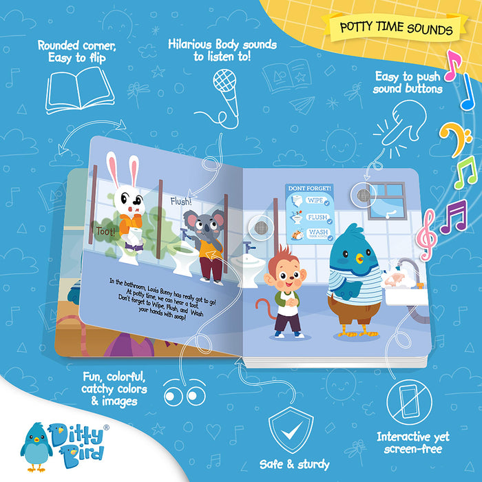 Ditty Bird Sound Book - Funny Body Sounds