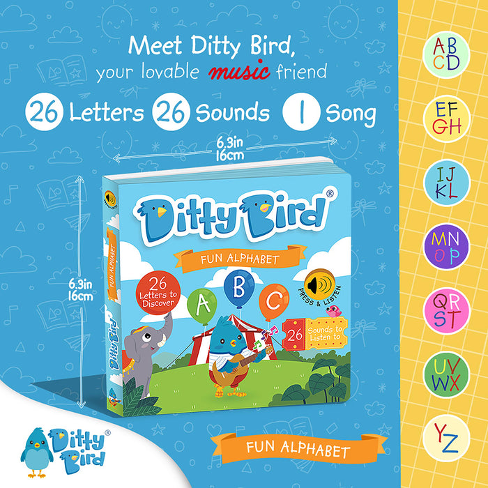 Ditty Bird Sound Book - Fun Alphabet