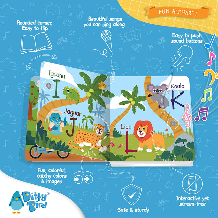 Ditty Bird Sound Book - Fun Alphabet