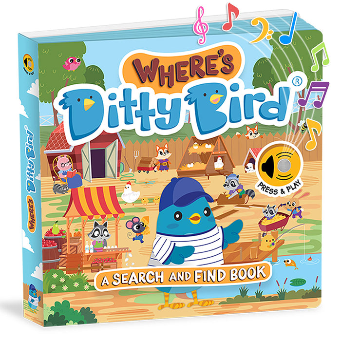Ditty Bird Sound Book - Where's Ditty Bird?
